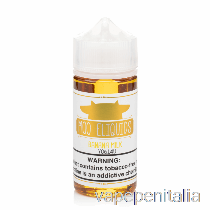 Vape In Italia Latte Di Banana - E-liquid Moo - 100ml 6mg